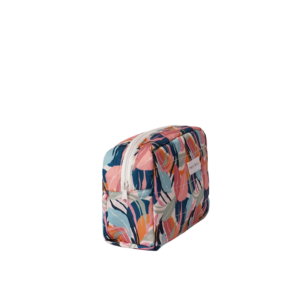 Neceser Cloudy Hojas Pasteles