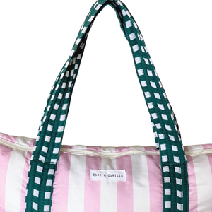 Watermelon Wave Summer Tote