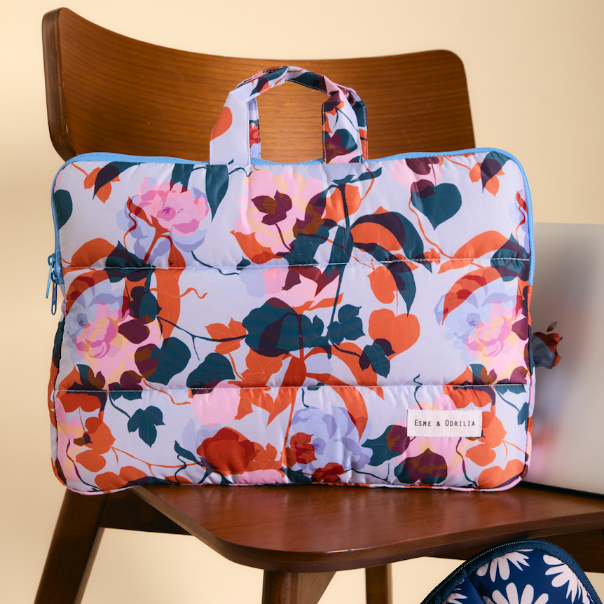 Porta laptop Emma Enredos Celeste