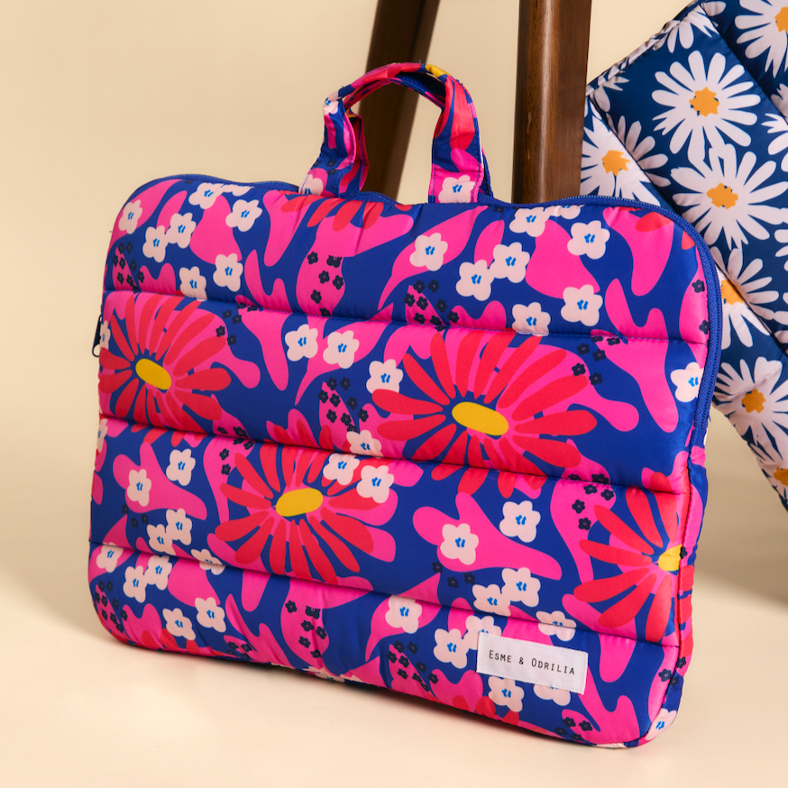 Porta laptop Emma Bright Pink