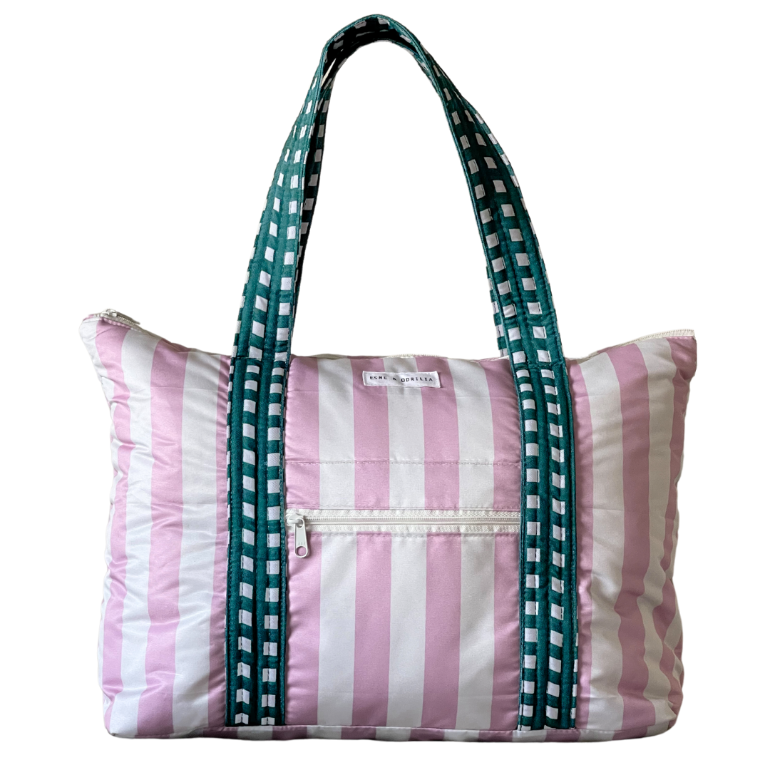 Watermelon Wave Summer Tote