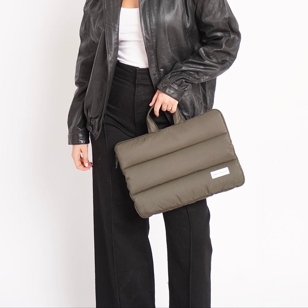 Porta laptop Emma Verde