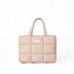 Cargar imagen en el visor de la galería, Puffer Tote Bag Beige
