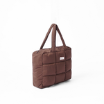 Cargar imagen en el visor de la galería, Puffer Tote Bag Chocolate
