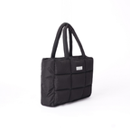 Puffer Tote Bag Negro